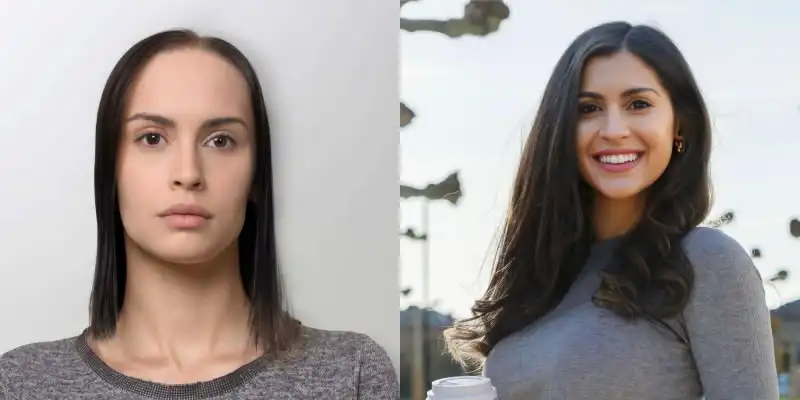 Before and after — Amanda T.